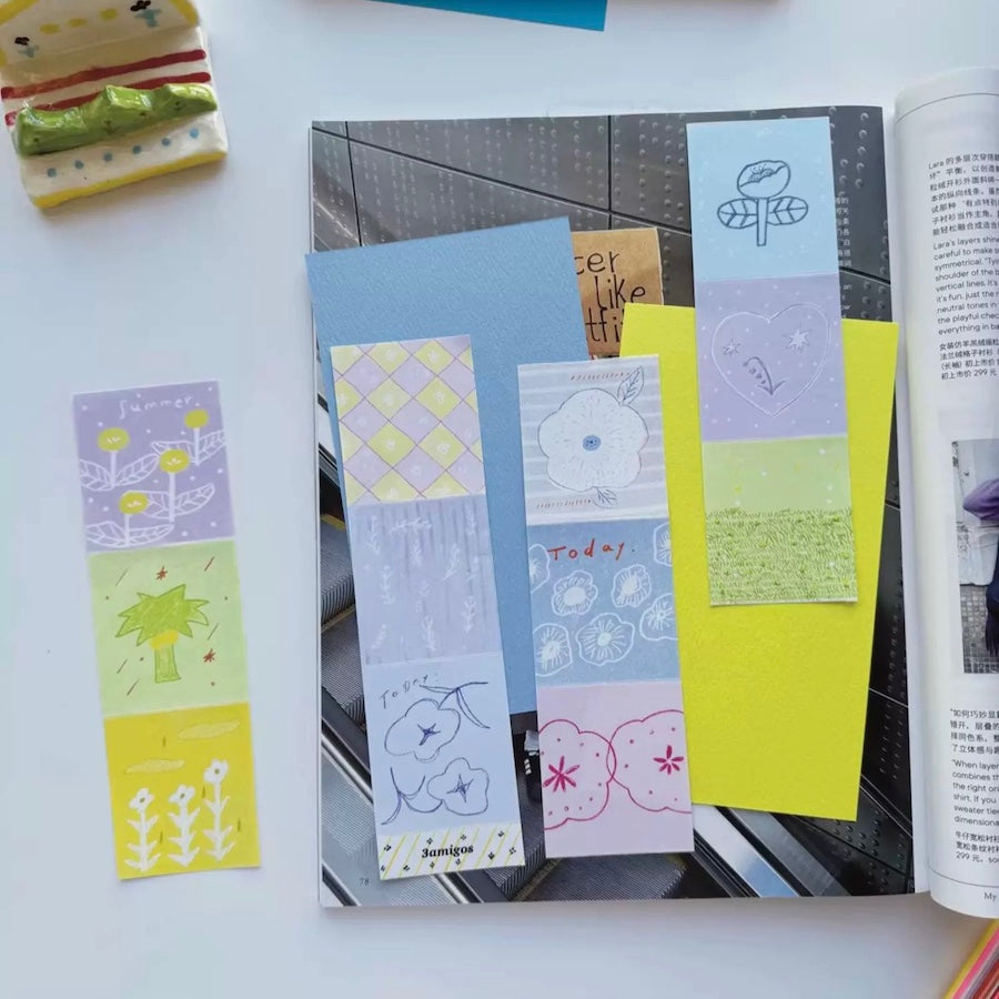 Writing Memo Roll - Floral Chapter