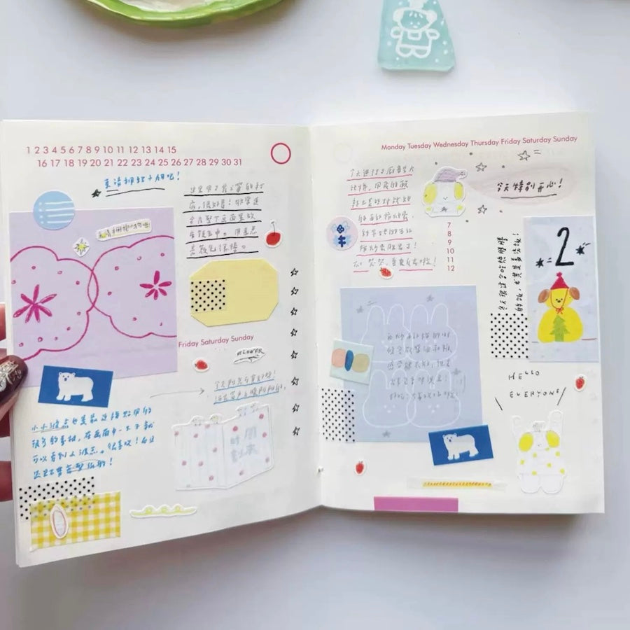 Writing Memo Roll - Floral Chapter