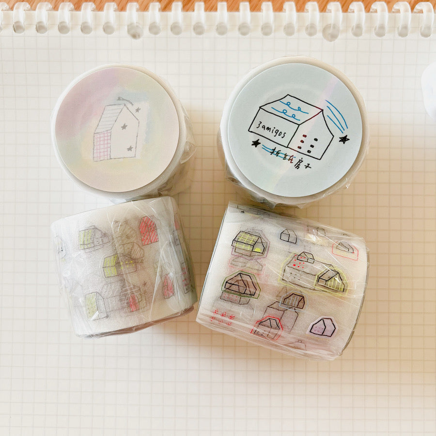 Die-Cut Sticker Roll - House
