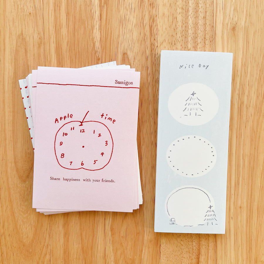 3amigos Memo Pads - Forest & Record