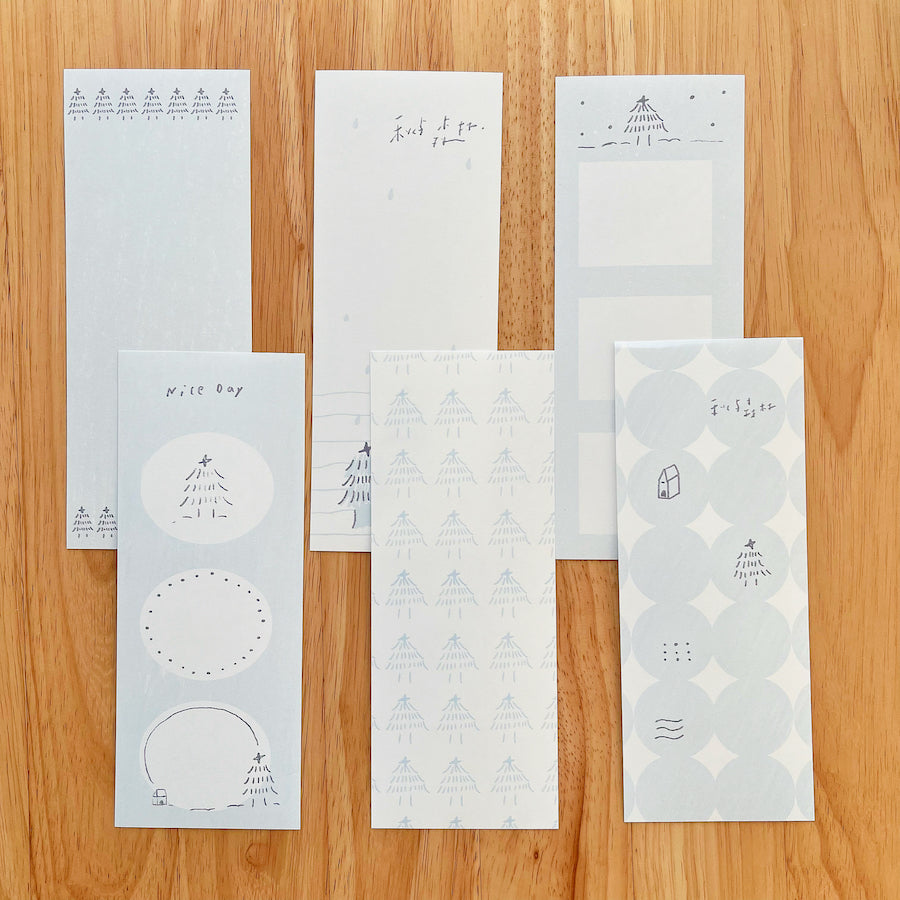 3amigos Memo Pads - Forest & Record