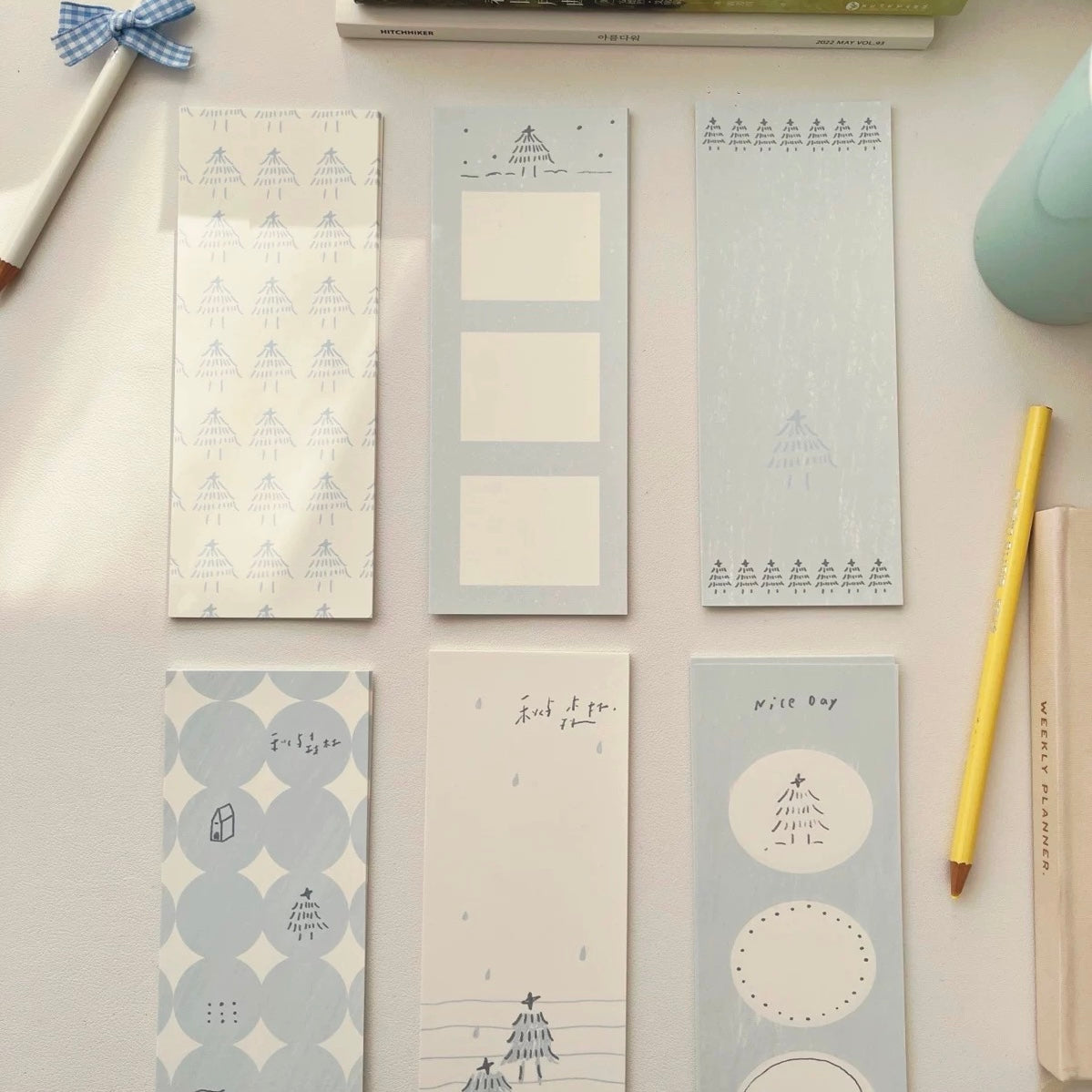 3amigos Memo Pads - Forest & Record