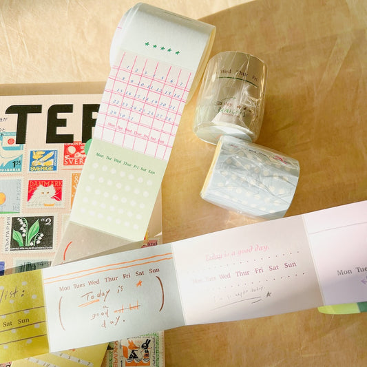 Writing Memo Roll - Month & Week