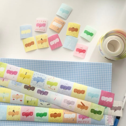 Washi Tape - Rainbow Elephant