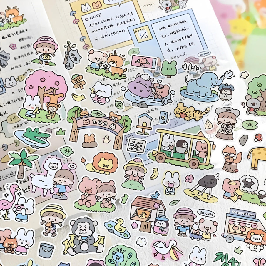 Shiny Deco Sticker Sheet