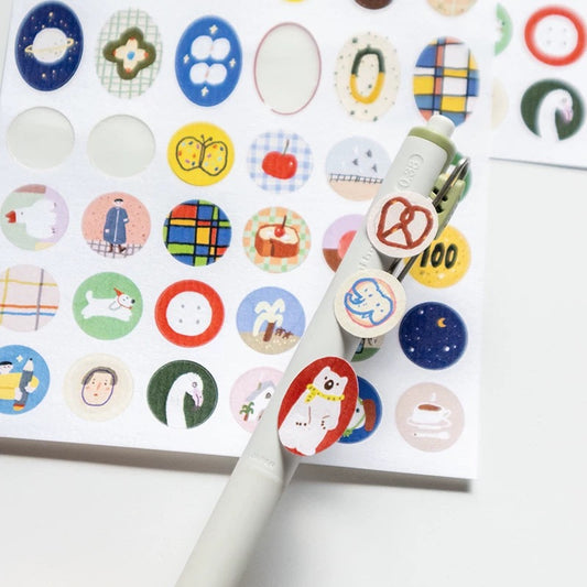 Die-Cut Sticker Sheet - Dots
