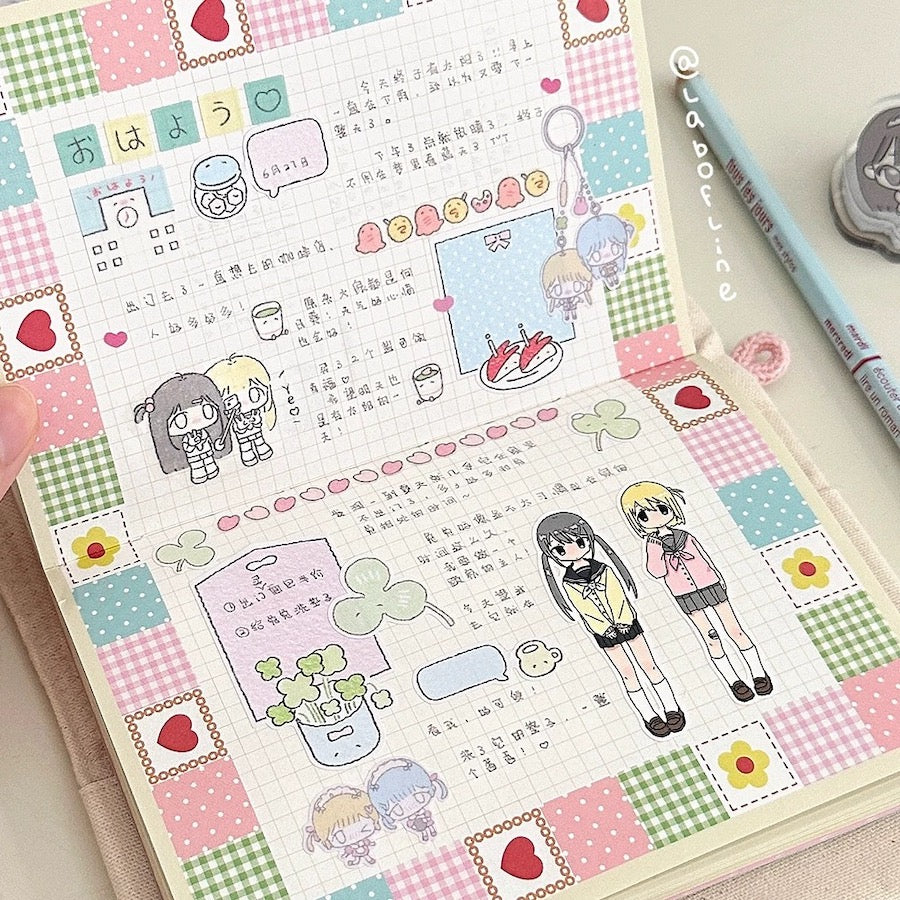 Die-Cut Writing Memo Roll - Breakfast