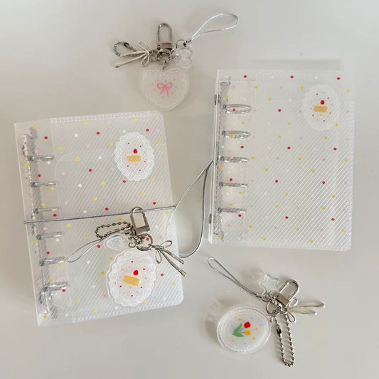 Lace Dot Binder - A6 Personal, A7, & M5 Size