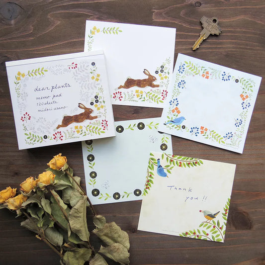Cozyca Block Memo Pad Sample - Midori Asano