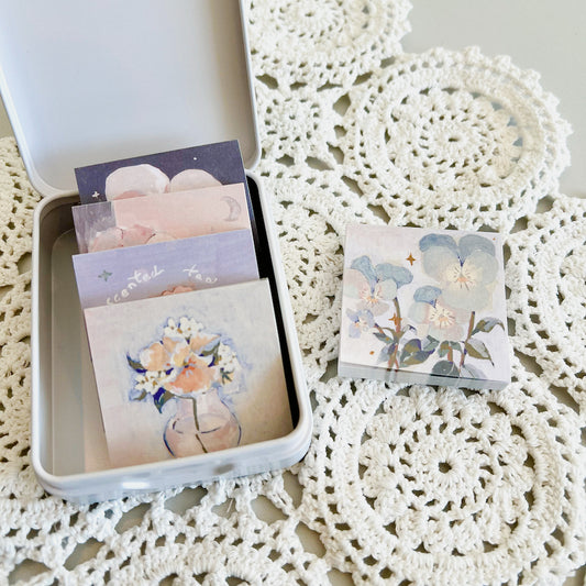 Floral Block Memo Pads