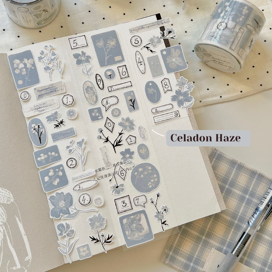Die-Cut Sticker Roll - Spring & Nature