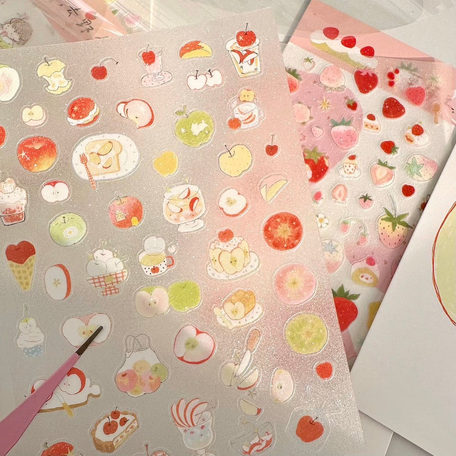 Die-Cut Sticker Sheets vol.8 - The Sweet Shop in the Garden