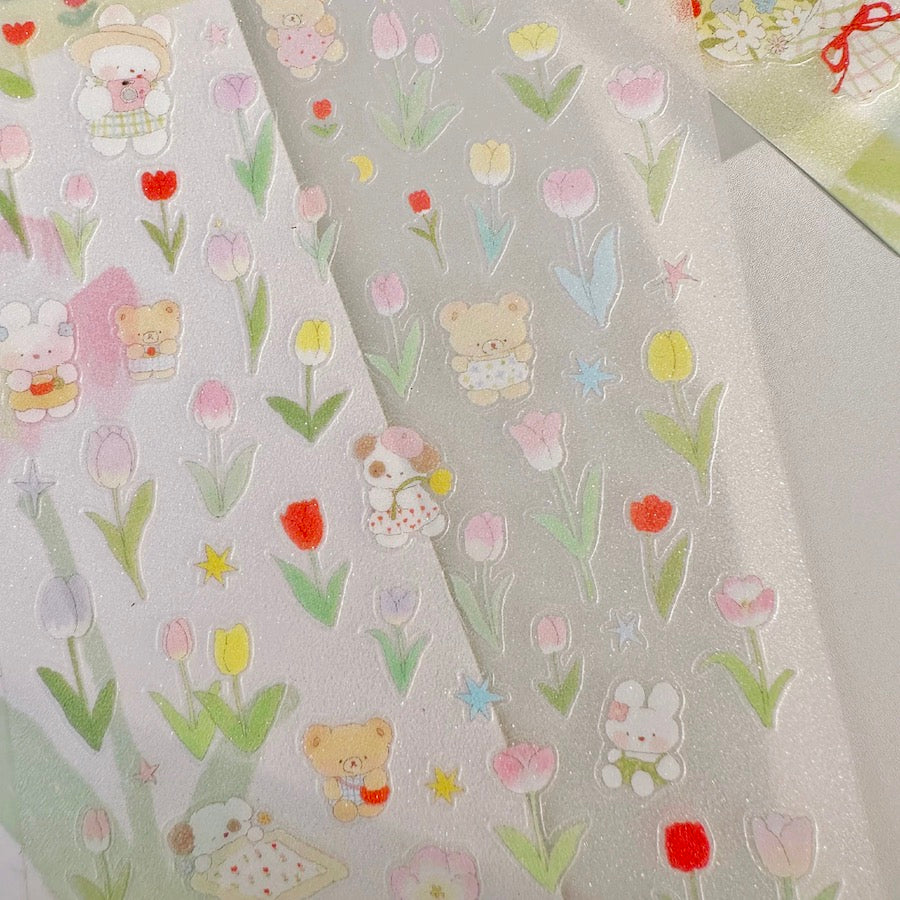 Die-Cut Sticker Sheets vol.8 - The Sweet Shop in the Garden