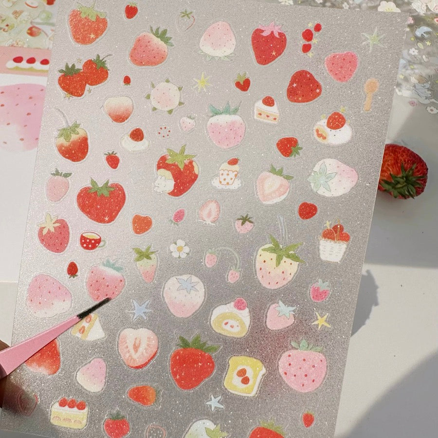 Die-Cut Sticker Sheets vol.8 - The Sweet Shop in the Garden