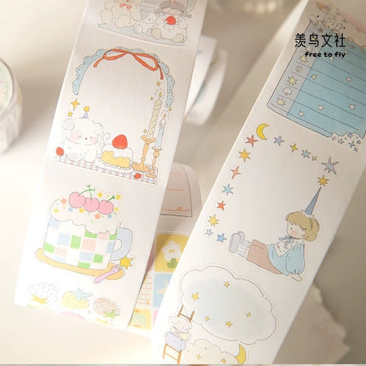 Die-Cut Writing Memo Roll - Little Starry Things