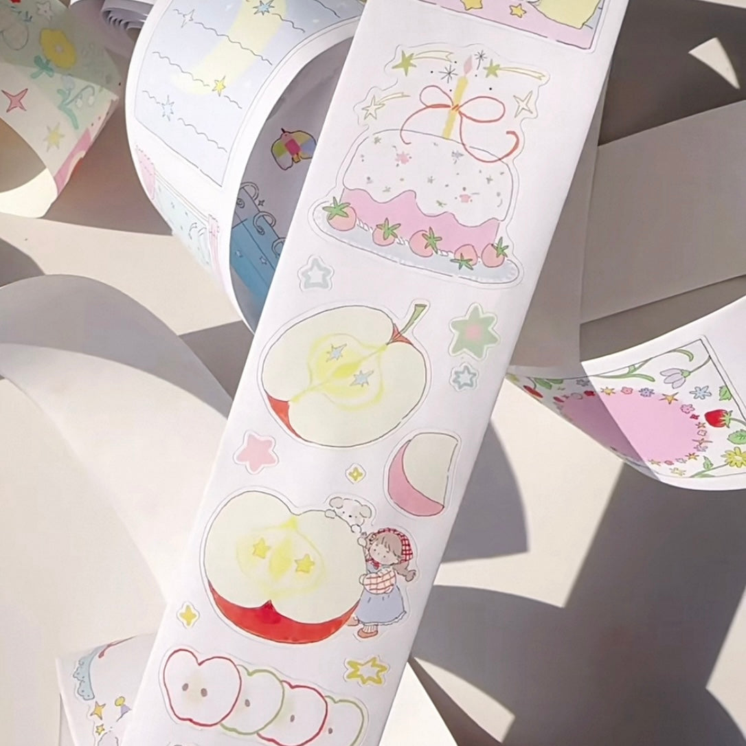 Die-Cut Writing Memo Roll - Little Starry Things
