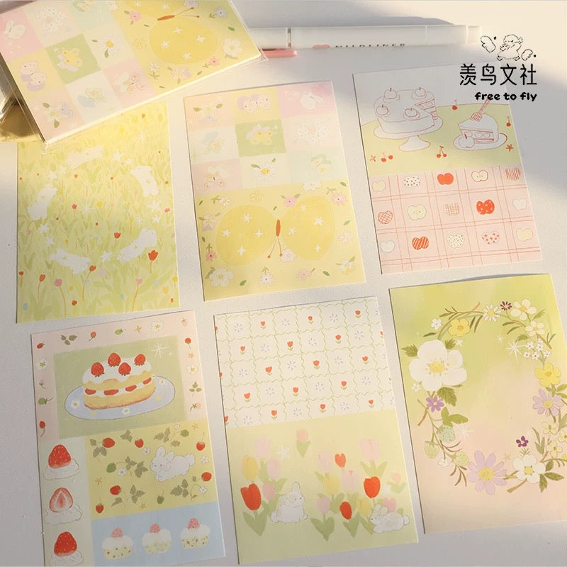 Memo Pads vol.8 - The Sweet Shop in the Garden II