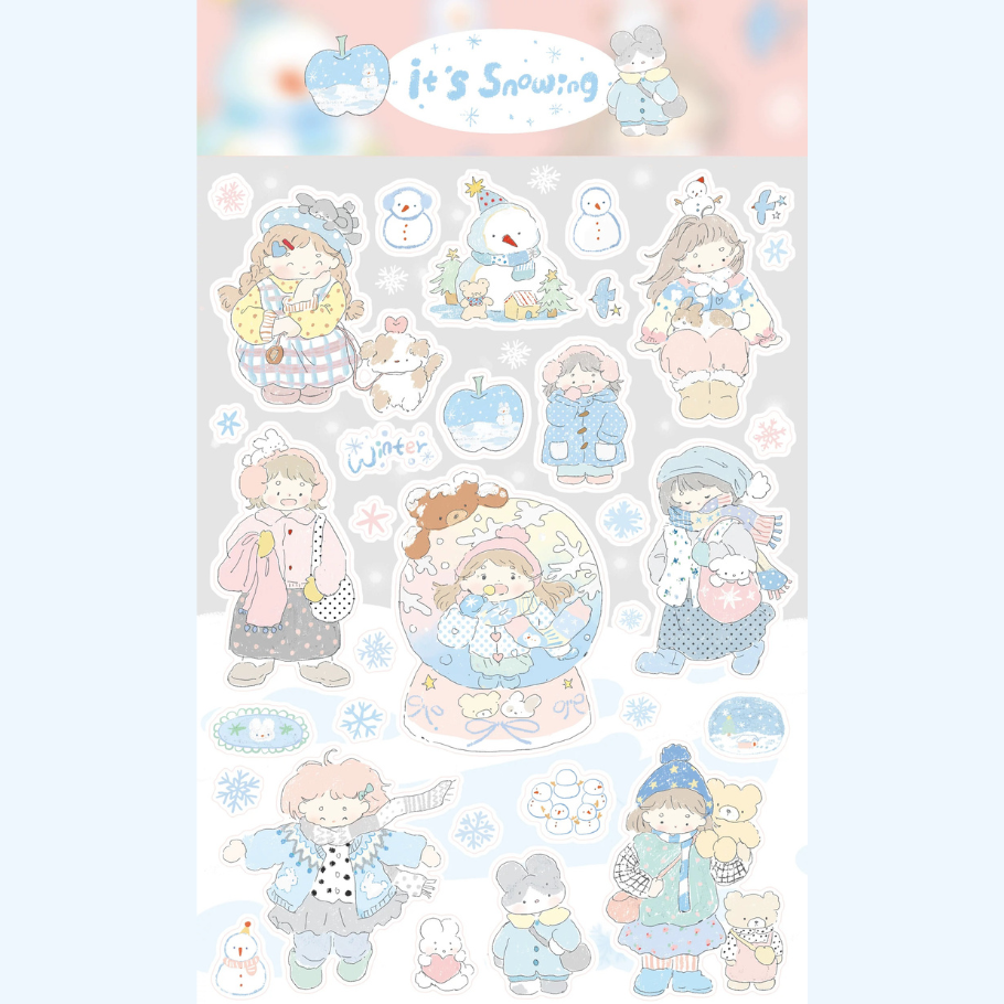 Die-Cut Sticker Sheets vol.9 - Star Island