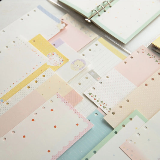 Star Island Loose Leaf Paper Refills - A6 Personal Size