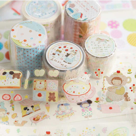 Die-Cut Sticker Roll vol.9 - Dreams of Star Island & Soft Little Friends