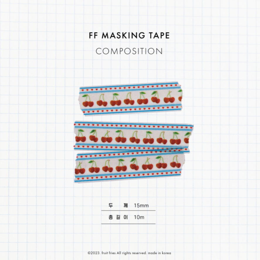 Lovely Cherry Masking Tape