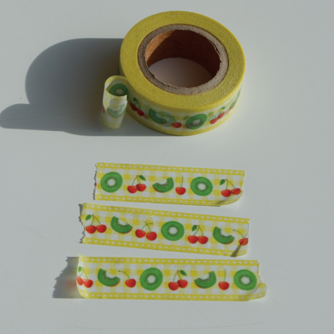 Sweet and Sour Kiwi Cherry Masking Tape