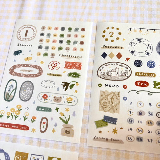 Sticker sheets
