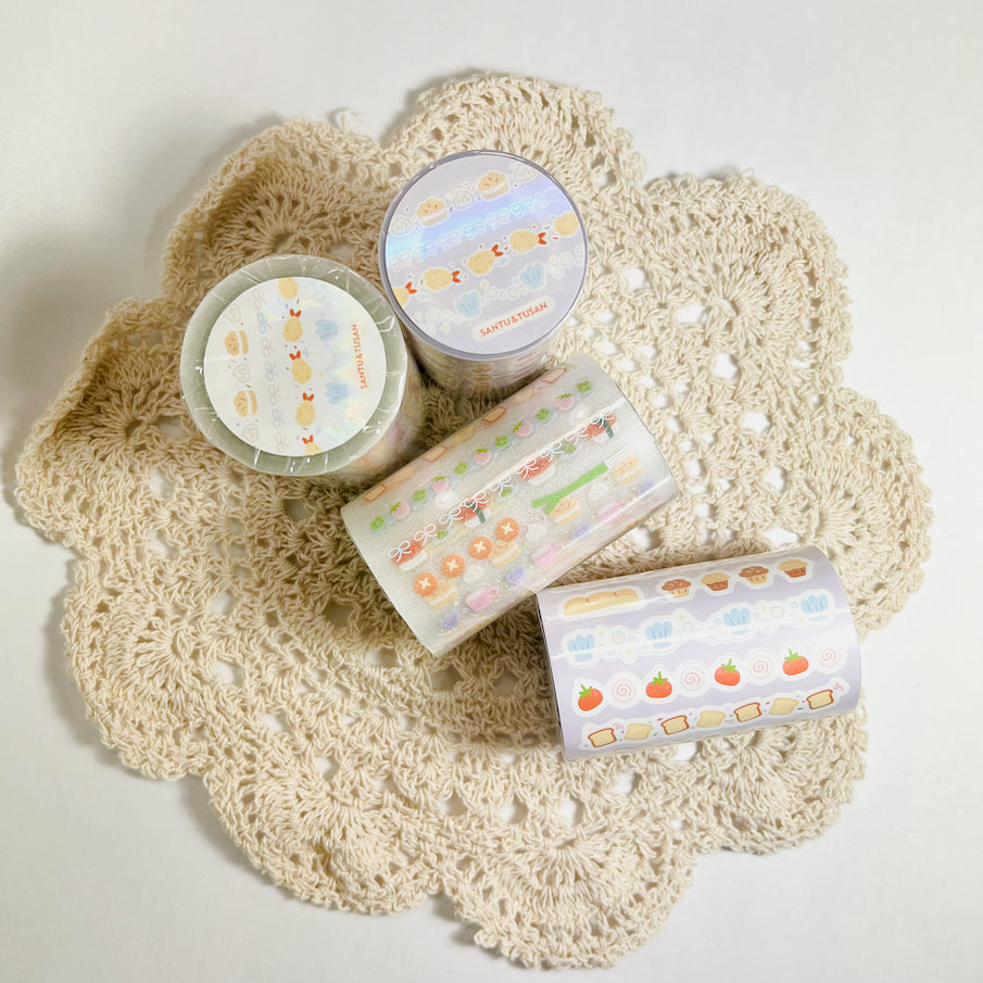 Die-Cut Sticker Roll - Lacework