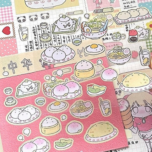 Noodles stickers