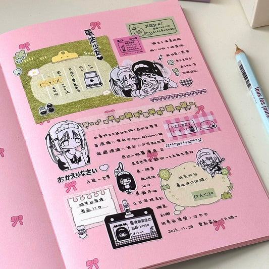 Use stickers in planner