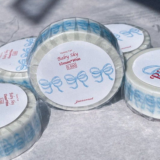 Ribbon Masking Tape - Baby Sky