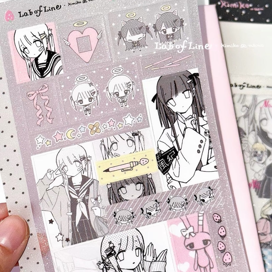 Die-Cut Sticker Sheet - Angel