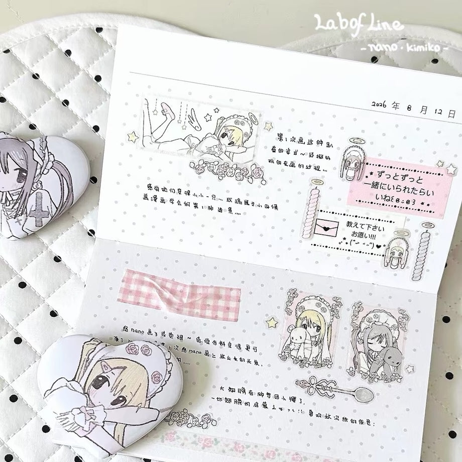 Die-Cut Sticker Roll - Angel Album