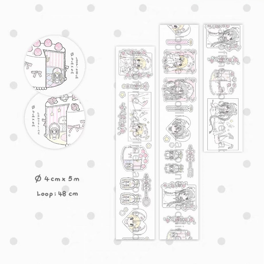 Die-Cut Sticker Roll - Angel Album