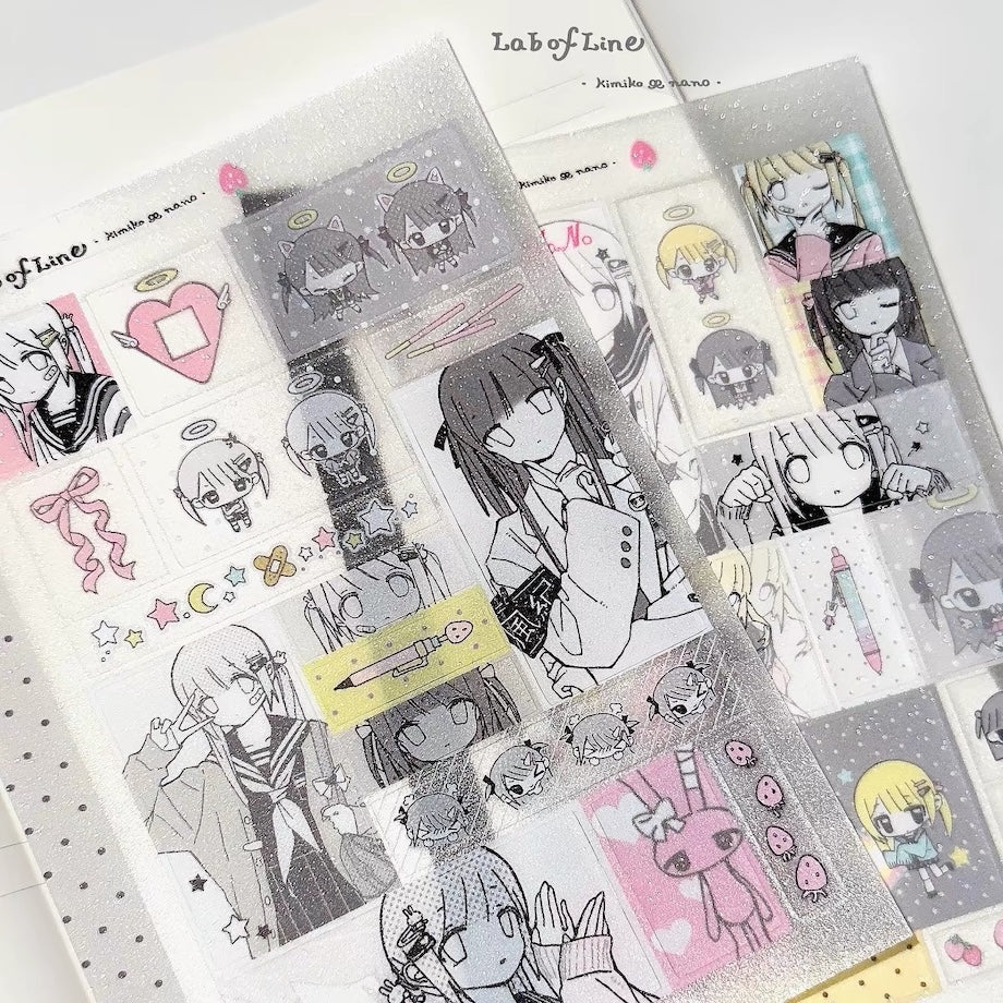 Die-Cut Sticker Sheet - Angel