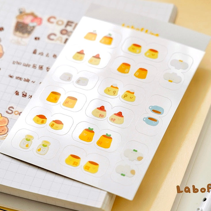 Index Sticker - Pudding