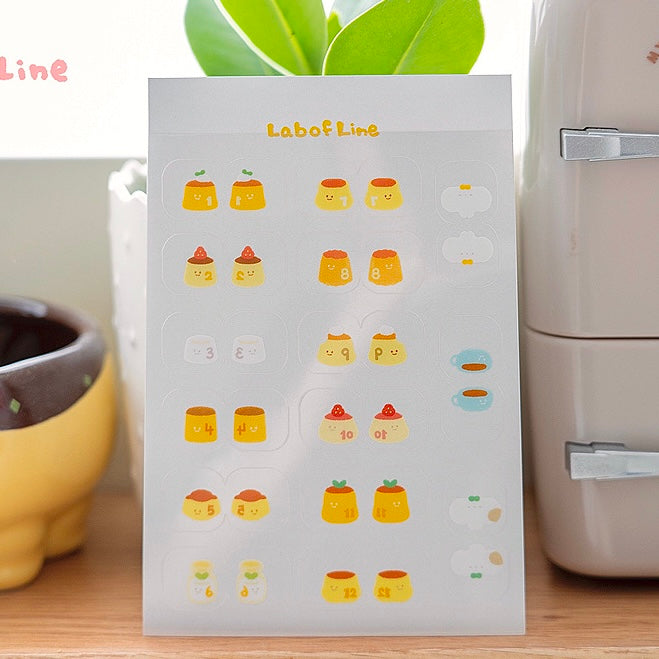 Index Sticker - Pudding