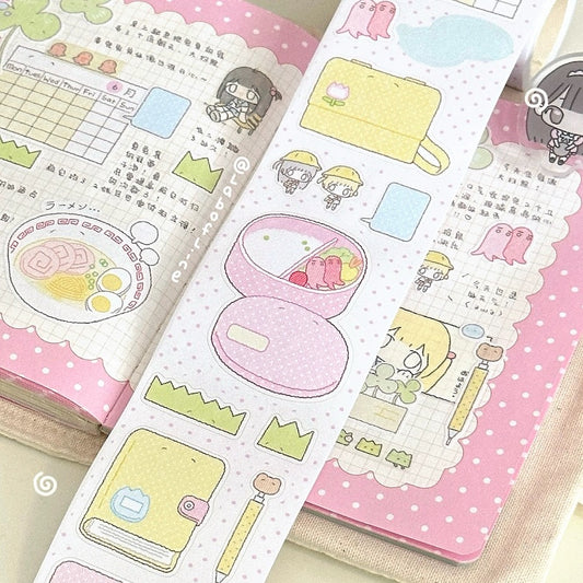 Die-Cut Writing Memo Roll - Little Class