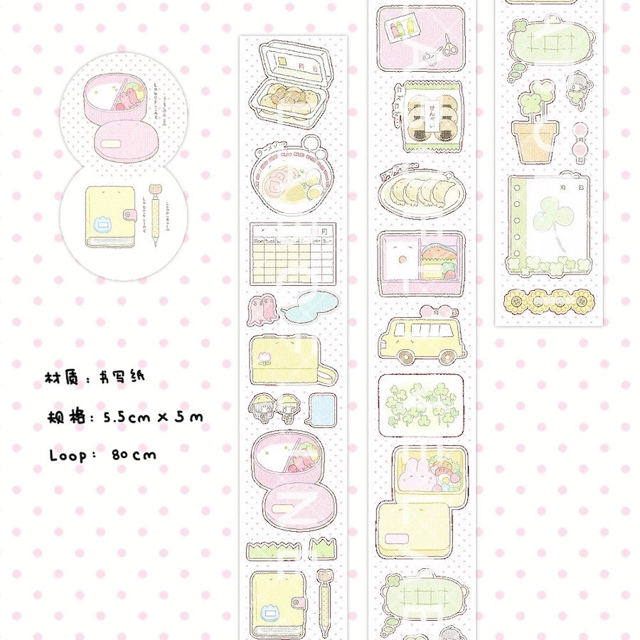 Die-Cut Writing Memo Roll - Little Class