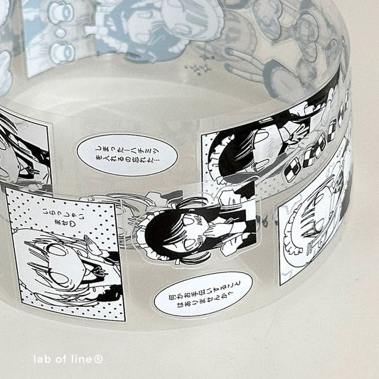 Die-Cut Sticker Roll - Maid Manual