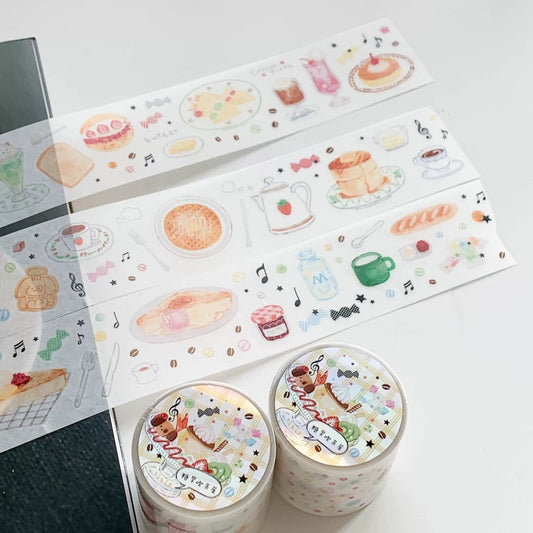 Die-Cut Sticker Roll - Tasty