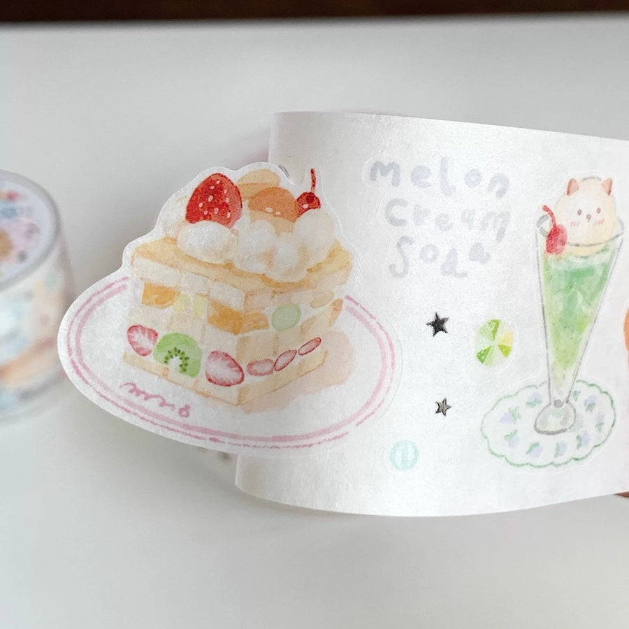 Die-Cut Sticker Roll - Tasty
