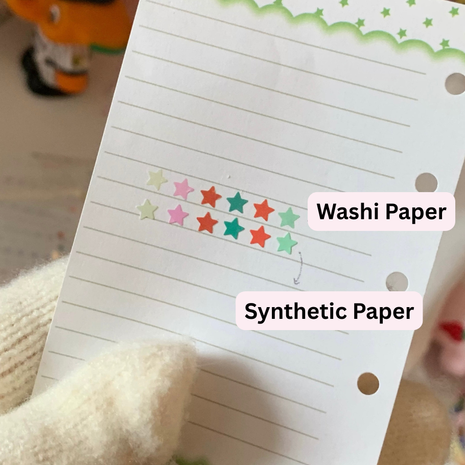 Die-Cut Sticker Roll - Colorful Star