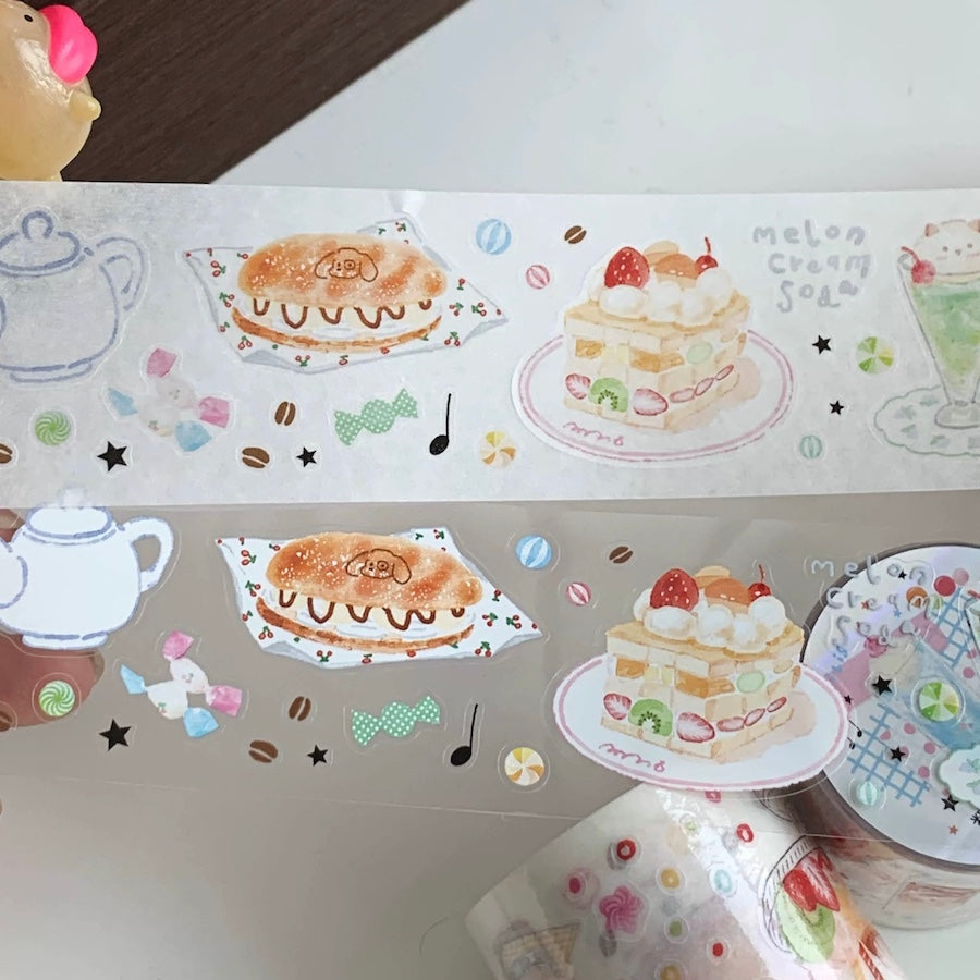 Die-Cut Sticker Roll - Tasty