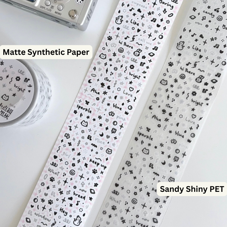 Die-Cut Sticker Roll - Small Decoration