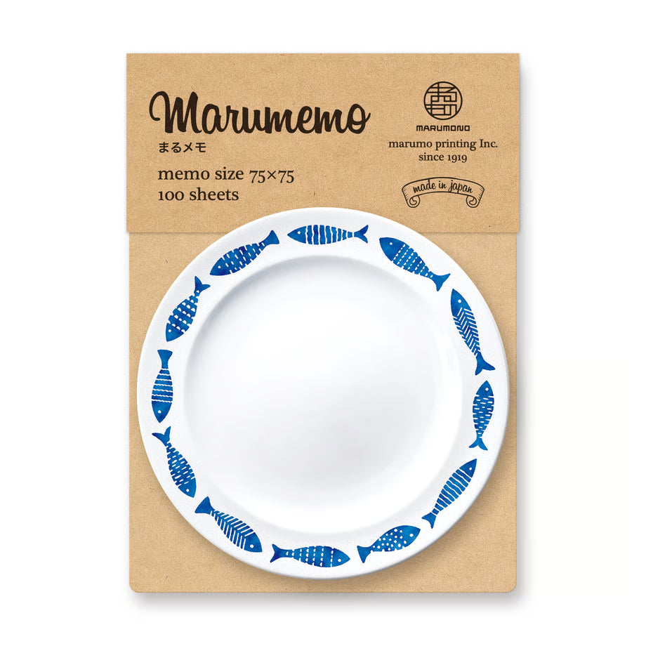 Maru Memo Sample - Nordic-style Plate Collection