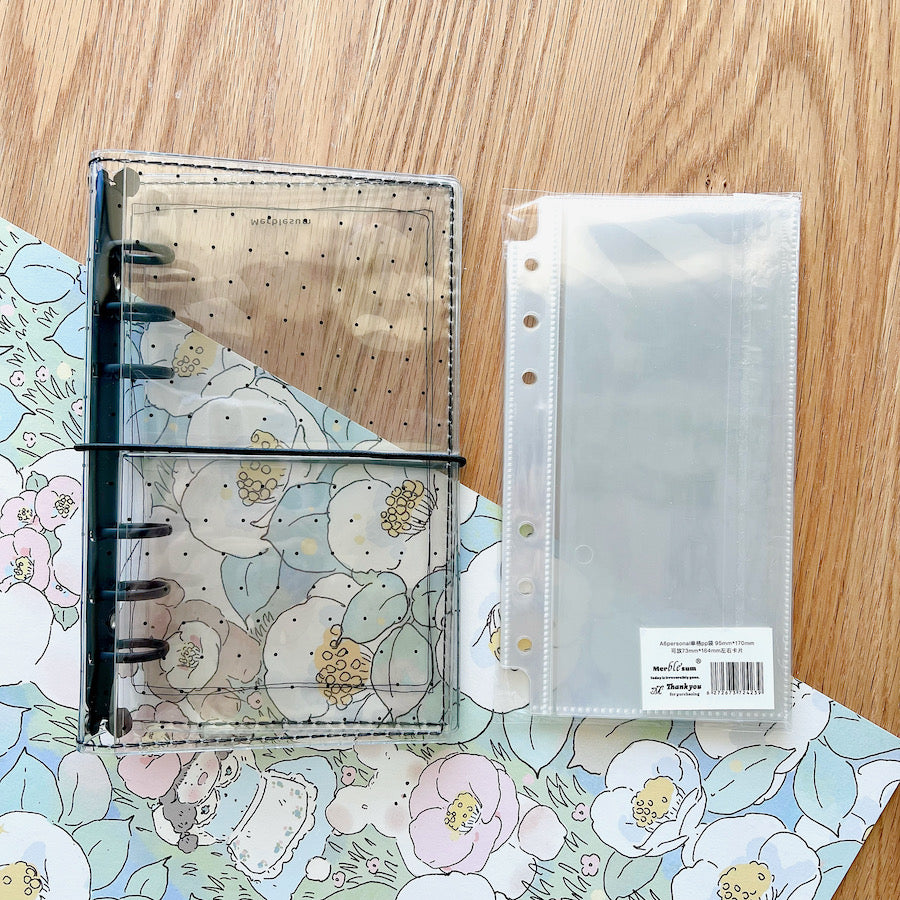 Polka Dots Binder - A6 Personal Size