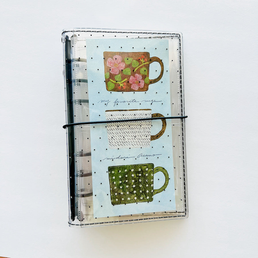 Polka Dots Binder - A6 Personal Size
