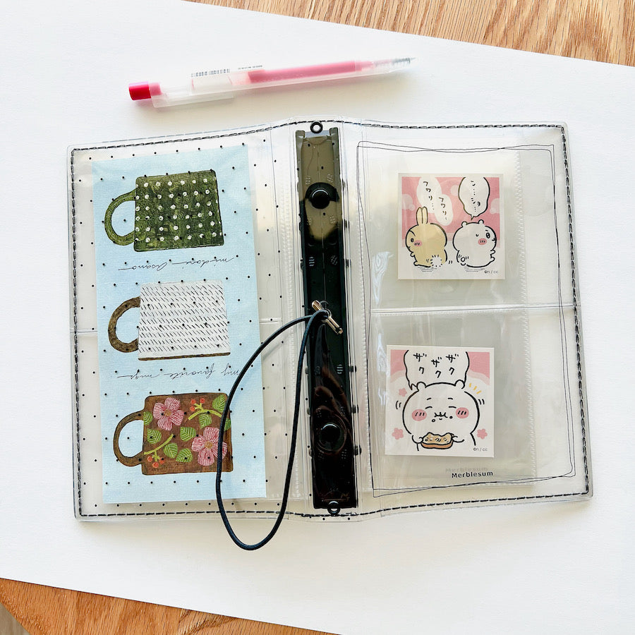 Polka Dots Binder - A6 Personal Size
