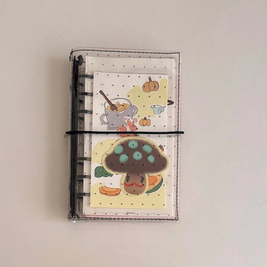 Polka Dots Binder - A6 Personal Size